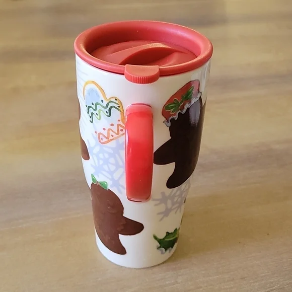 Lenox Heat Changing Travel Mug Gingerbread Man - Picture 3 of 9